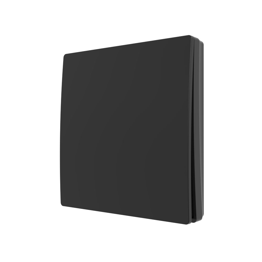 1 Gang Kinetic Push Switch Matt Black IP65