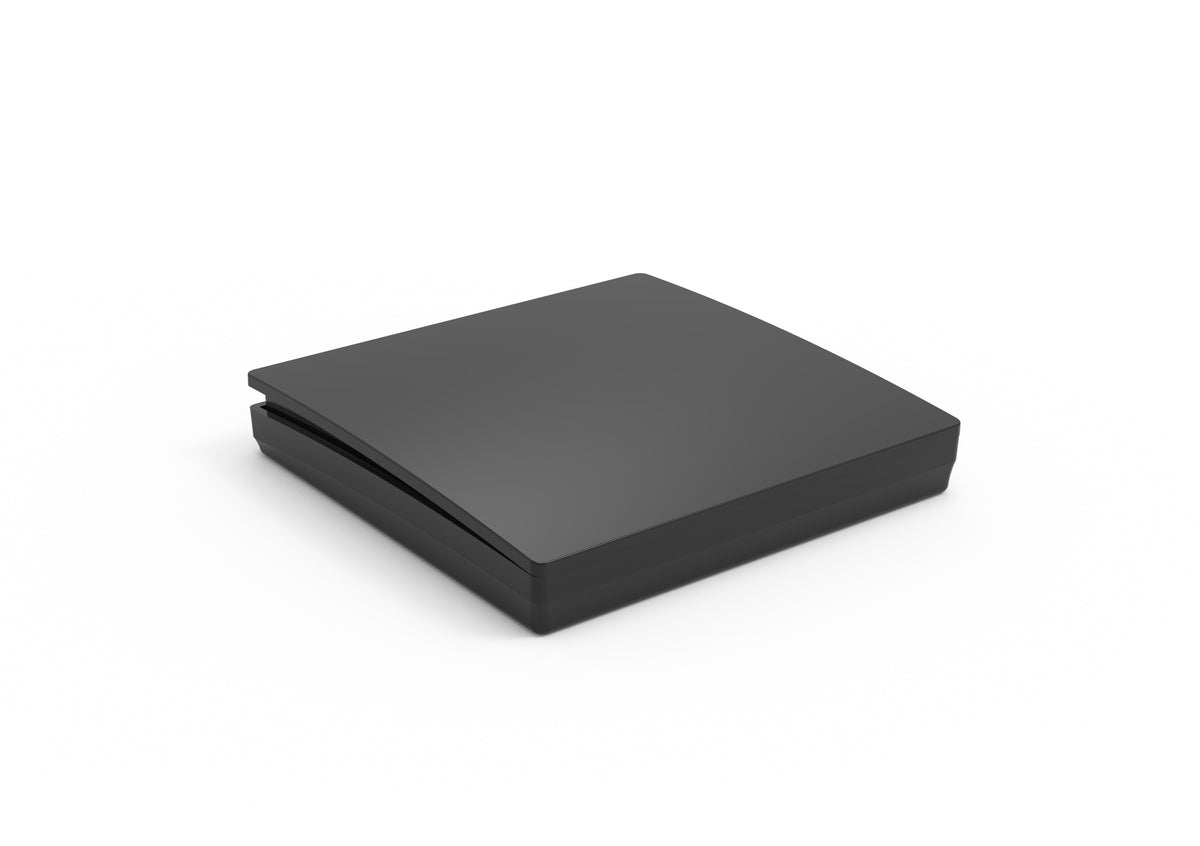 1 Gang Kinetic Push Switch Matt Black IP65
