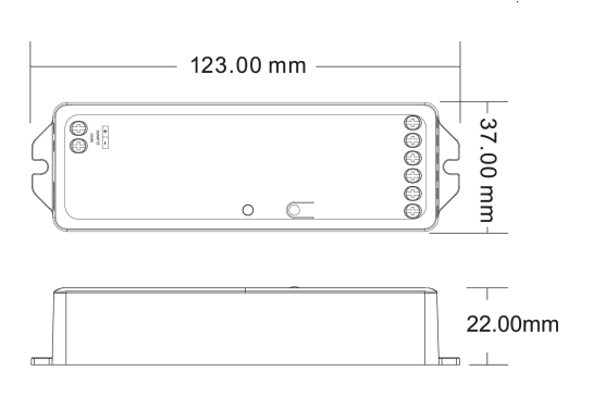 5 in 1 Smart LED Controller Tuya Wifi