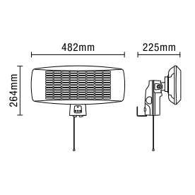 Blaze - Wall Mounted Patio Heater