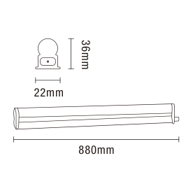 Bodhi 14W LED 3xCCT 3/4/6k 60cm Link Light White