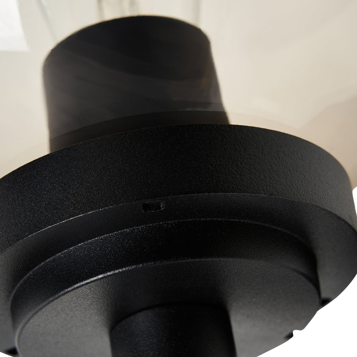 Gaki Outdoor Globe Wall Light, Black