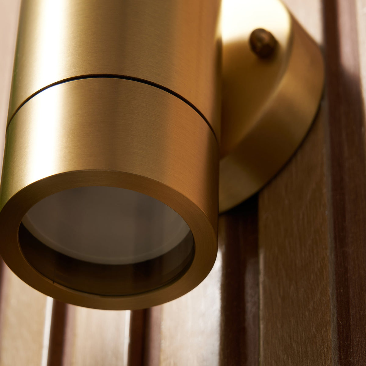 Brac Solid Brass Outdoor Up or Down Wall Light, Antique Brass