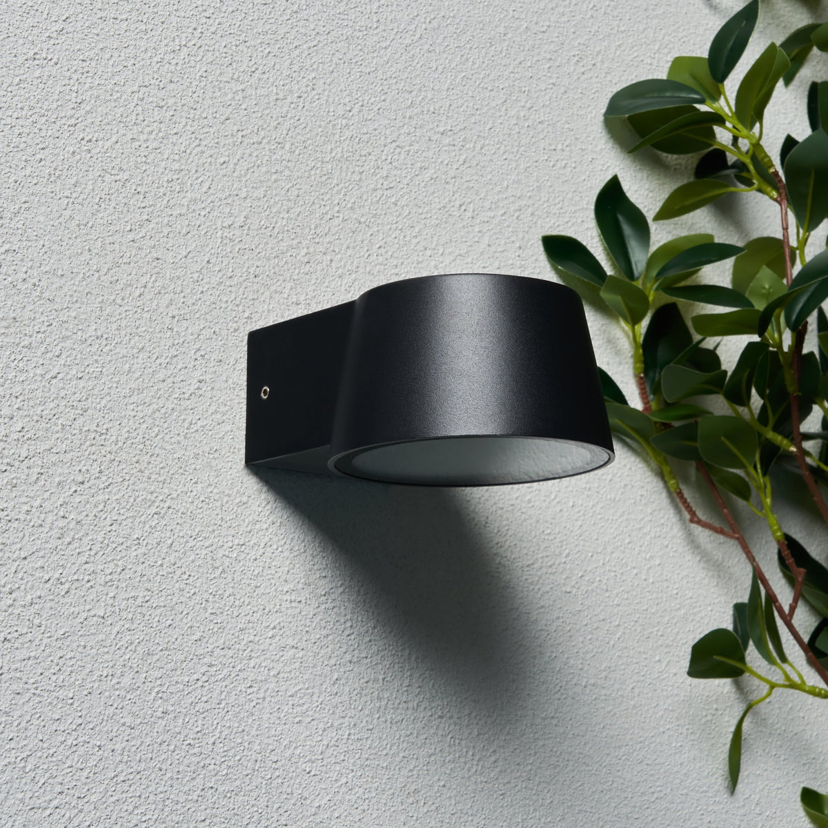 Reims LED Outdoor Wall Light - Black