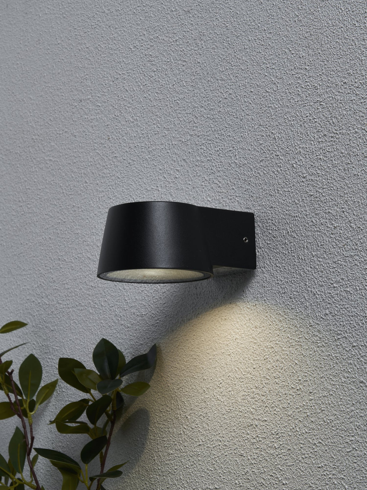 Reims LED Outdoor Wall Light - Black