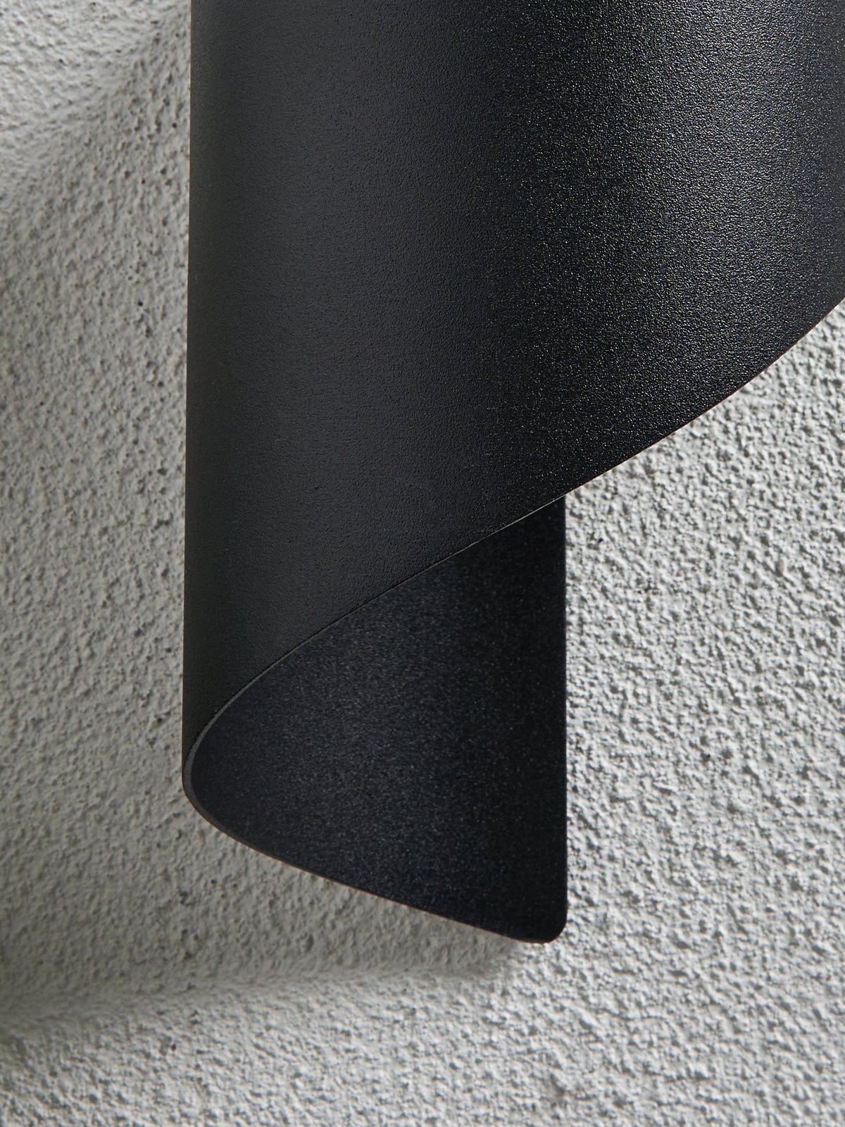 Bude Outdoor LED Wall Light - Black
