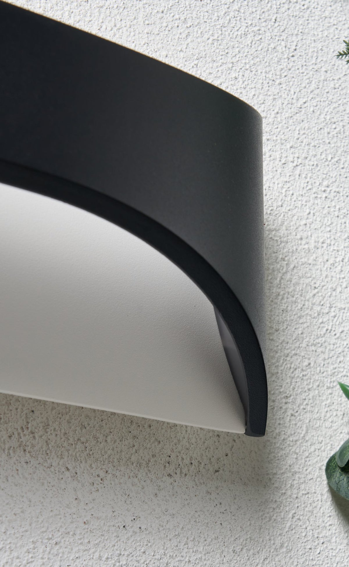 Stroud Outdoor LED 6 Watt Wall Light, Black