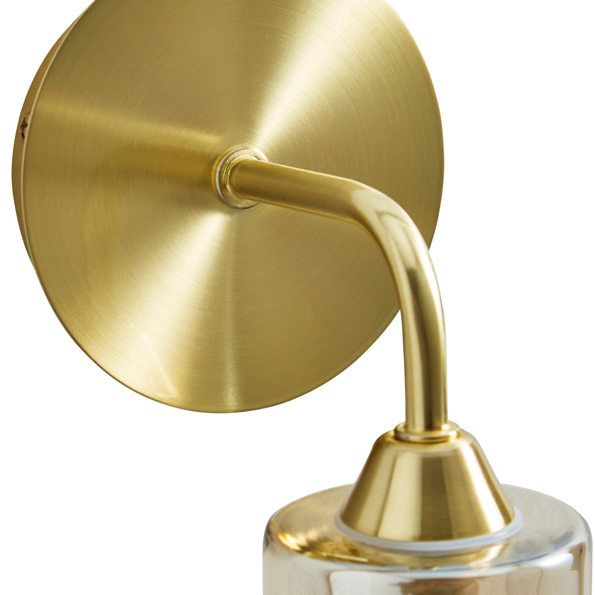 Patras Bathroom Wall Light, Satin Brass