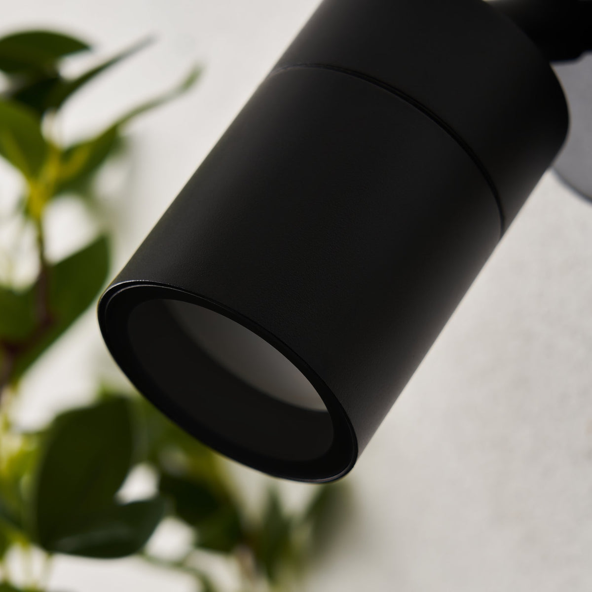 Leto 1 Light Adjustable IP65 Outdoor Wall Light -Black