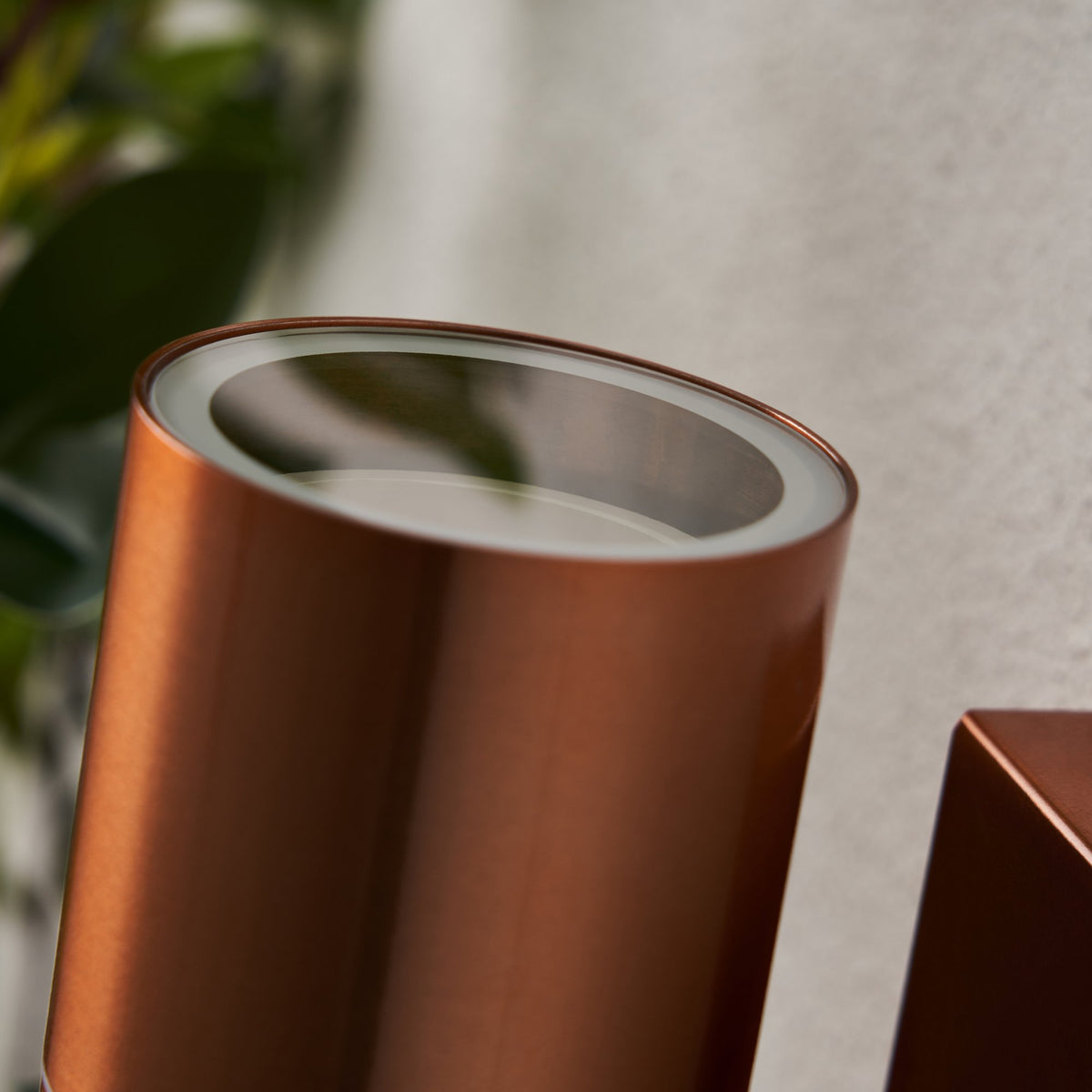 Leto 2 Light Up and Down Outdoor Wall Light - Copper