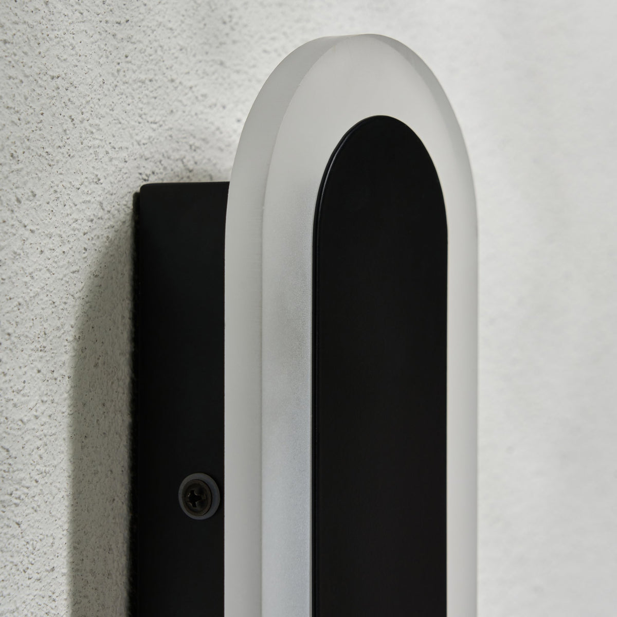 Ren 16 Watt Outdoor CCT Linear Wall Light, Black