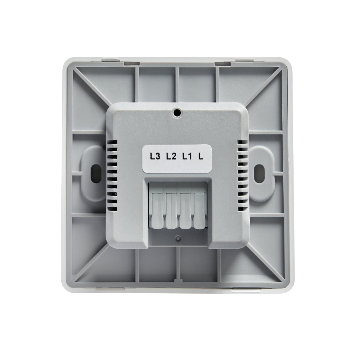 3 Gang Integrated electric to kinetic switch- White/Black