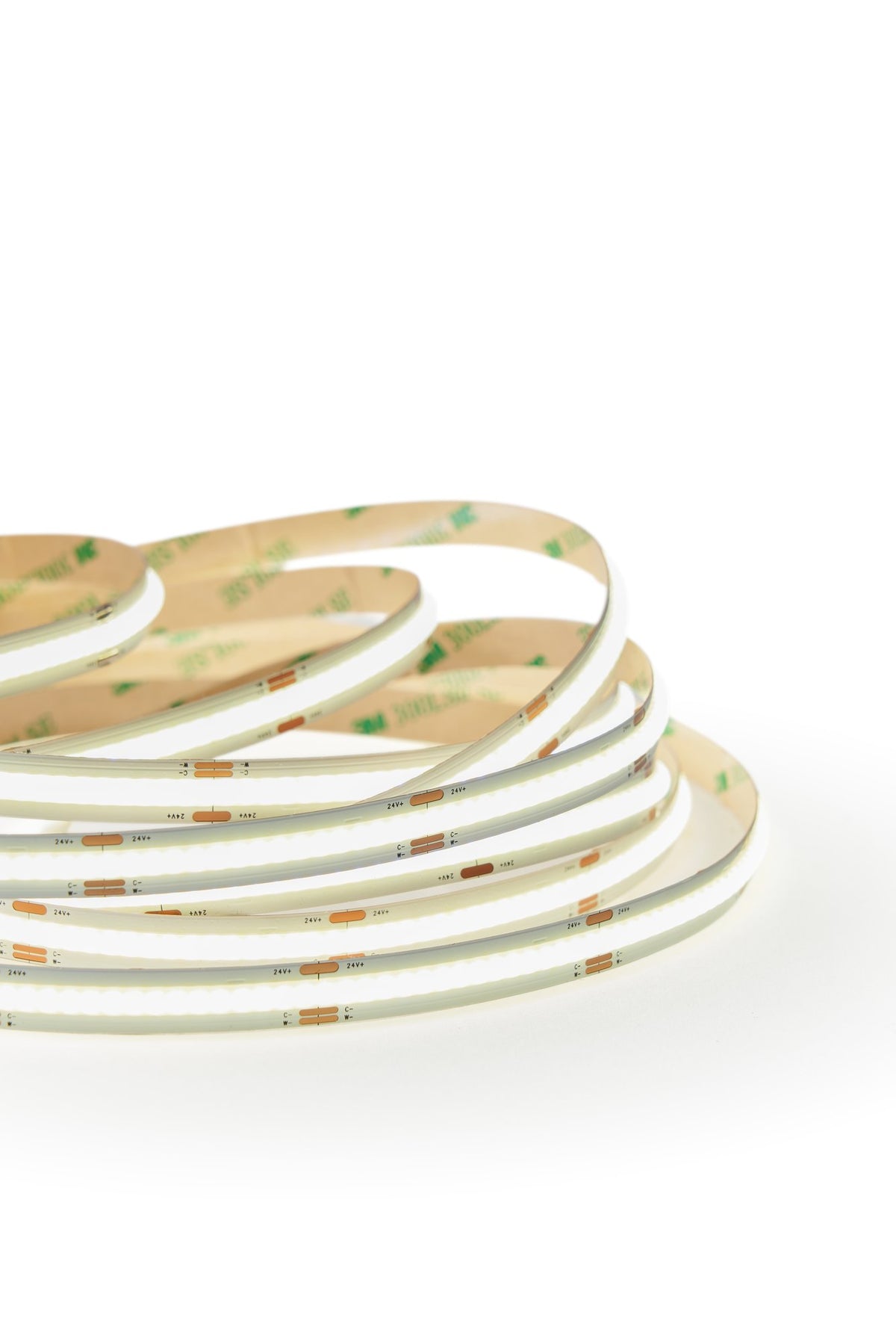 10mm 15w 50m COB Strip 640LED 24V CCT Ra90 IP20