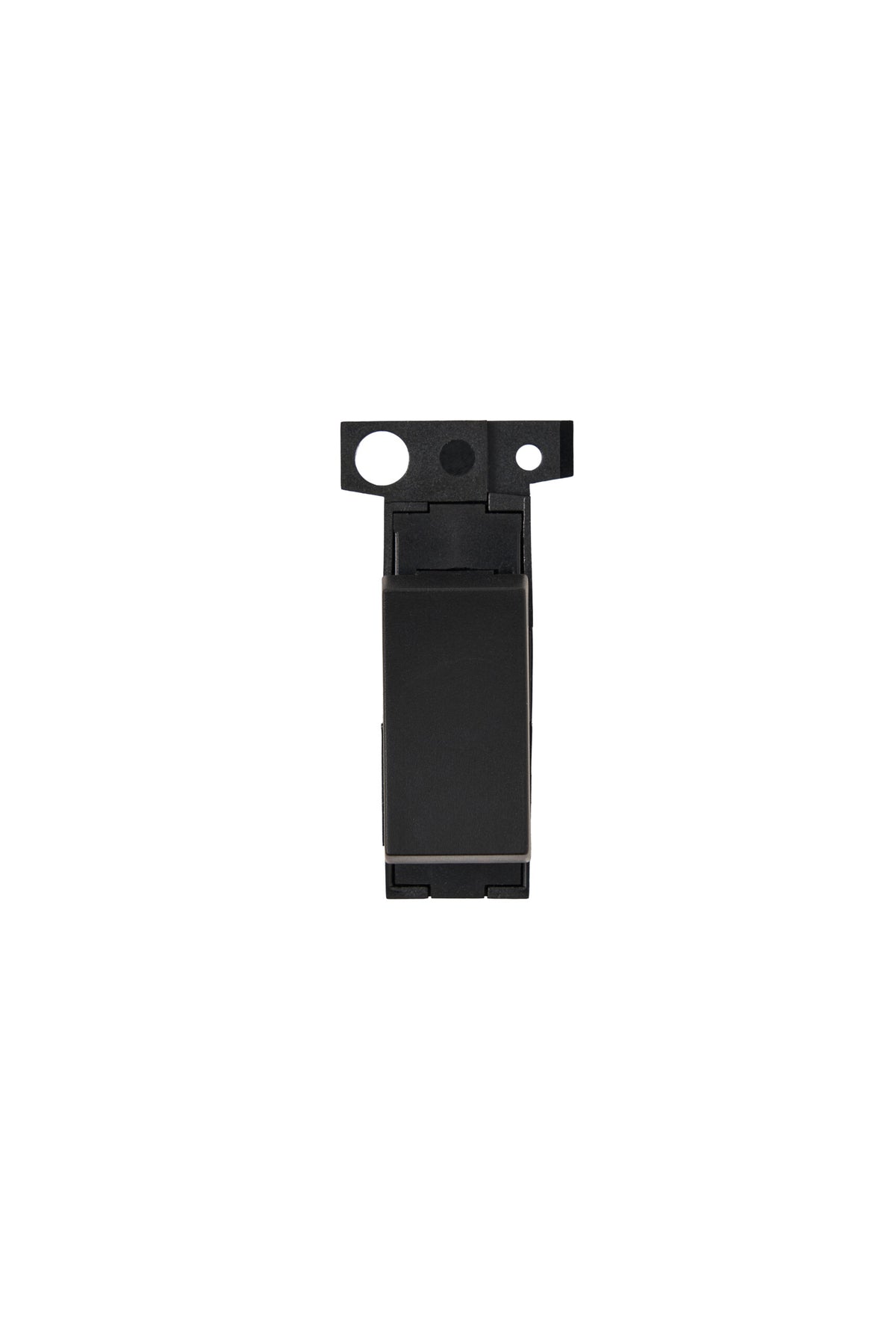 Kinetic Slim Click Grid Switch Dimmable Matt Black