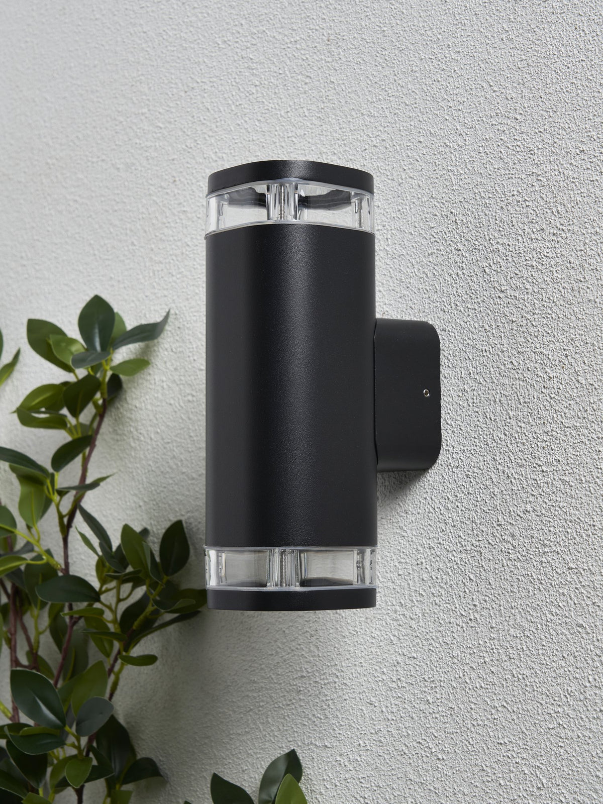 Eos 2 Light Up & Down Outdoor Wall Light - Black