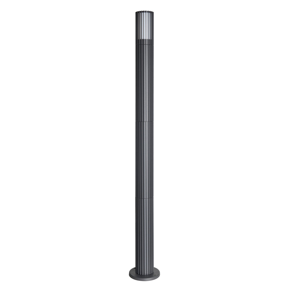 Muto Adjustable Outdoor Post Light, Anthracite