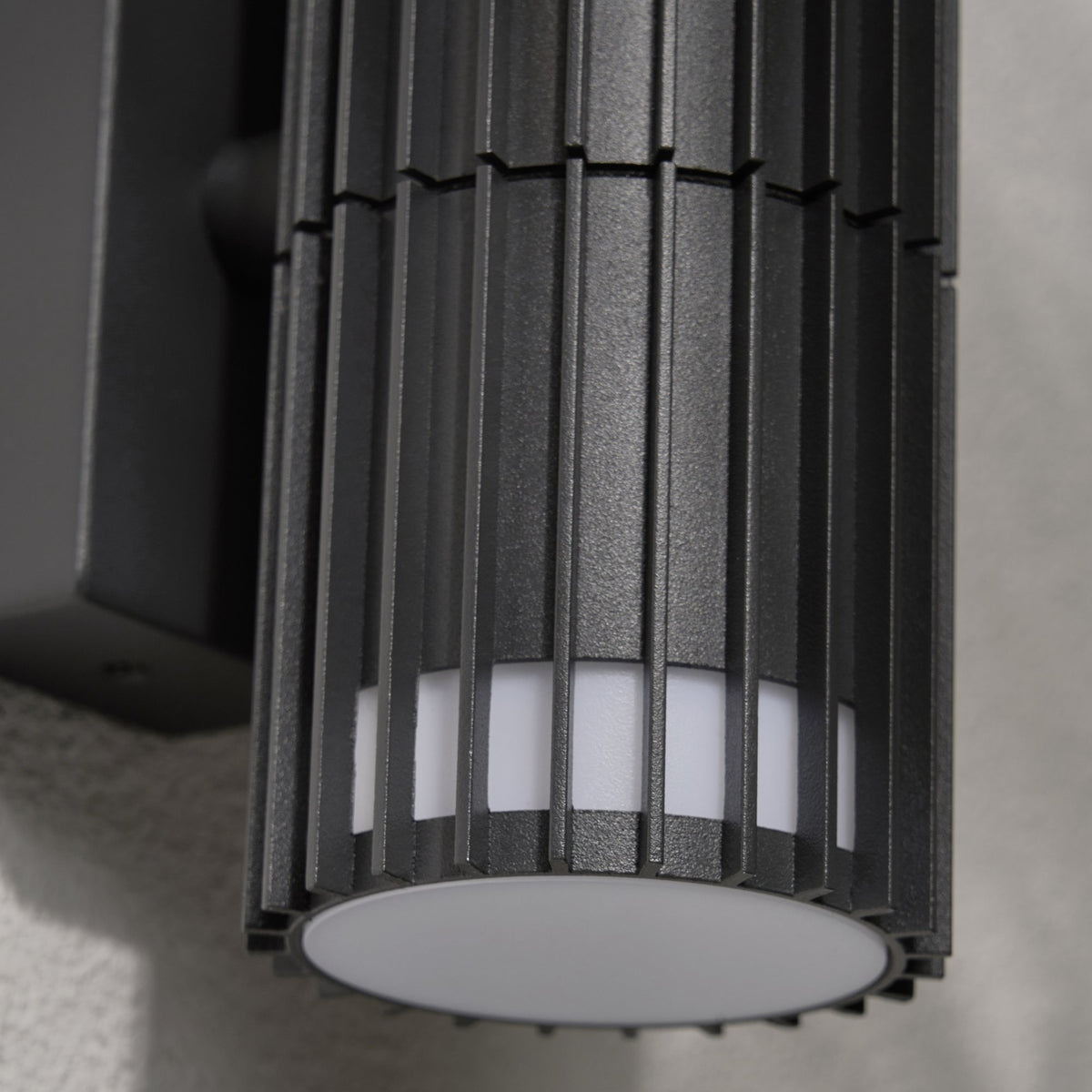 Muto Outdoor Up and Down Wall Light, Anthracite