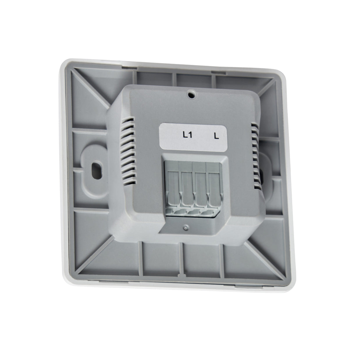 1 Gang Integrated electric to kinetic switch- White/Black