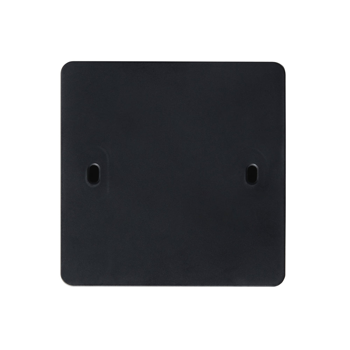2 Gang Battery powered Switch On/Off/Dim Matt Black IP20 CR2032 battery supplied