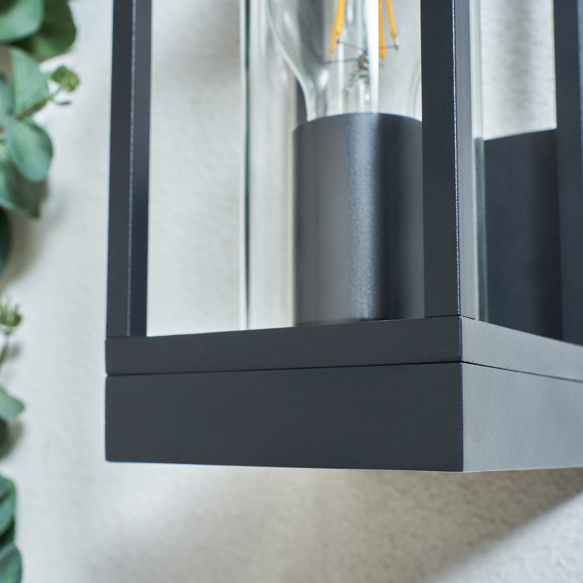 Harmby Outdoor Wall Lantern Black