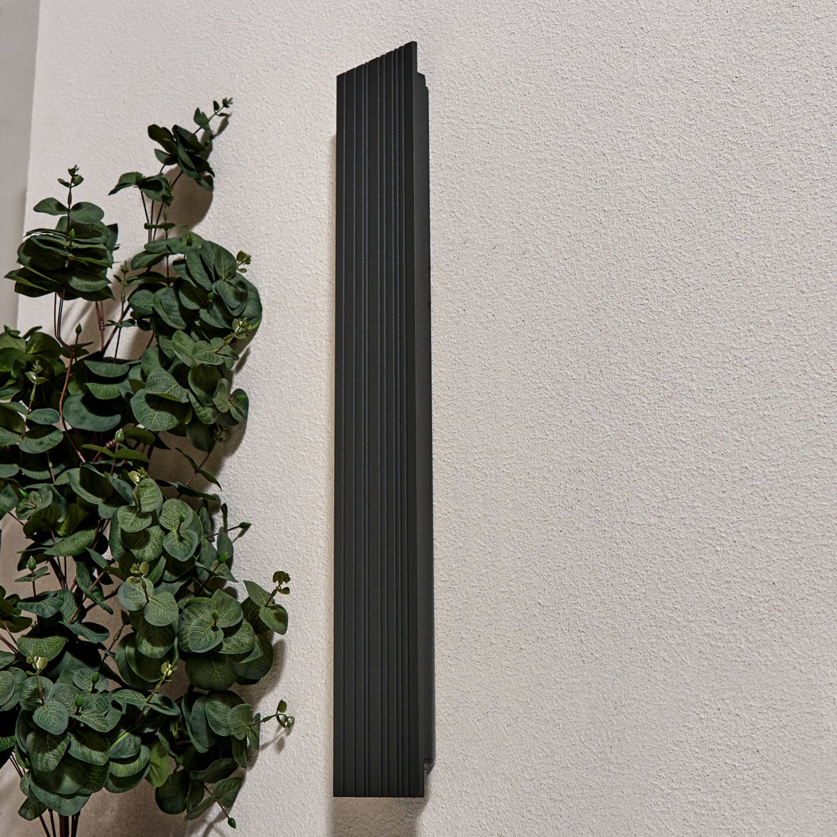 Tetbury LED Slim Outdoor Wall Light Anth