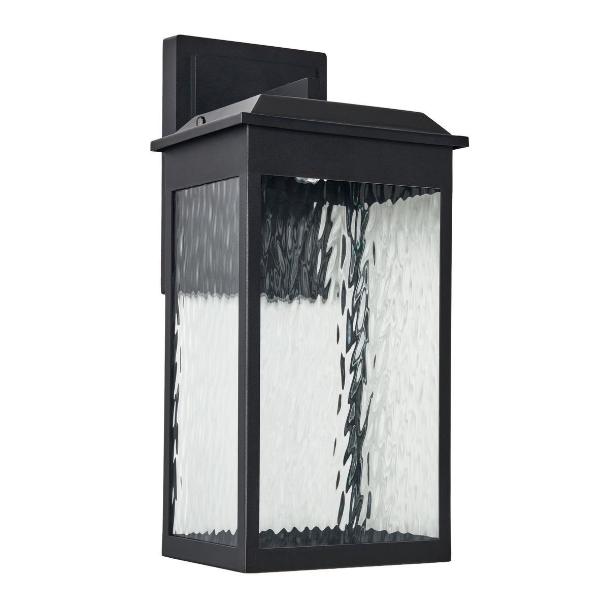 Ainsel 18w LED Large 4 Panel Lantern Black