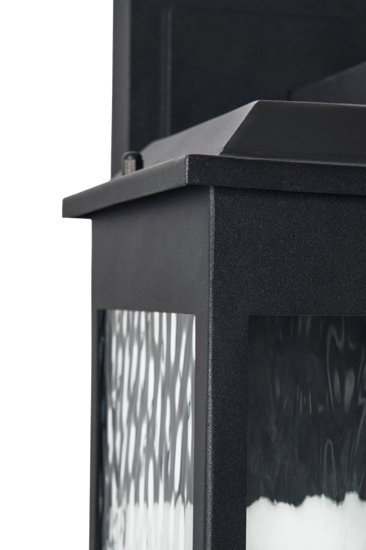 Ainsel 18w LED Large 4 Panel Lantern Black