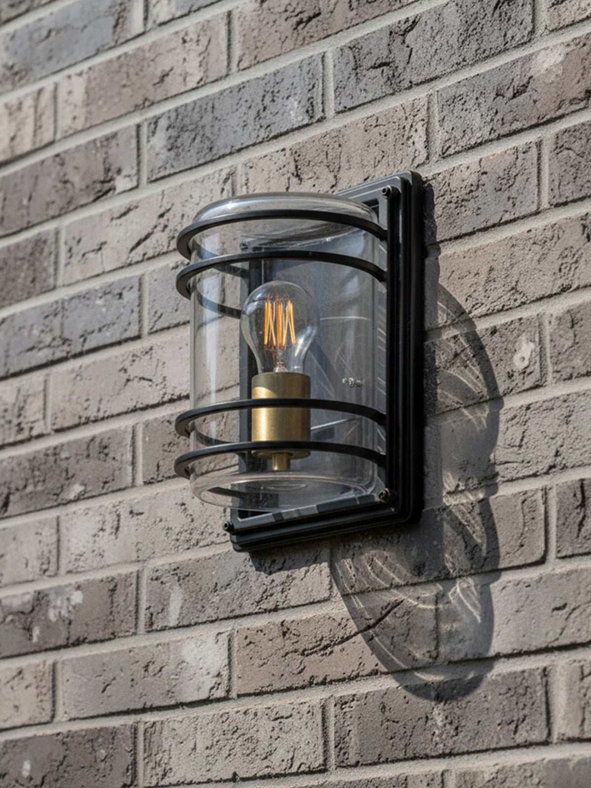Bardo Bulkhead Lantern Antique Bronze