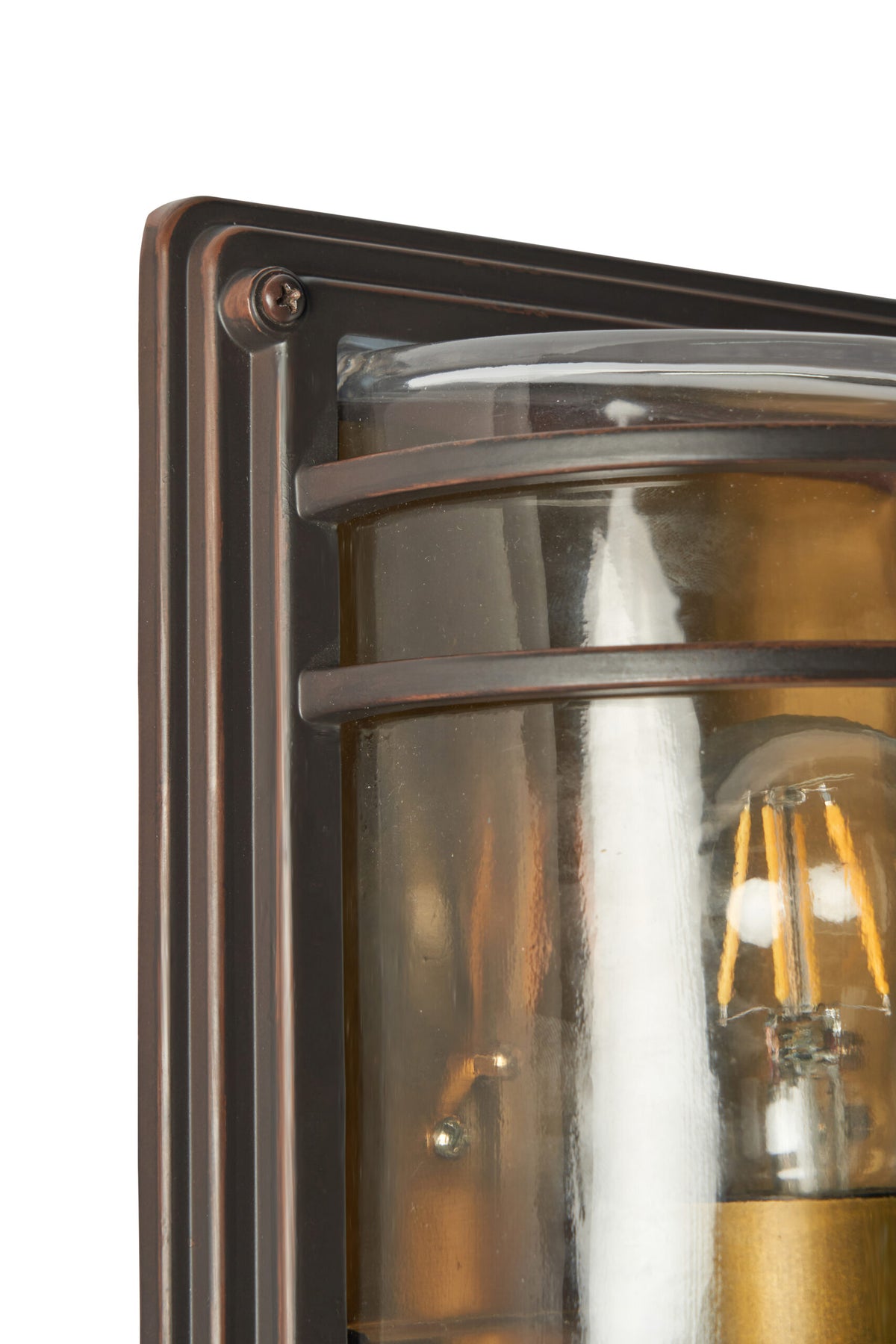 Bardo Bulkhead Lantern Antique Bronze