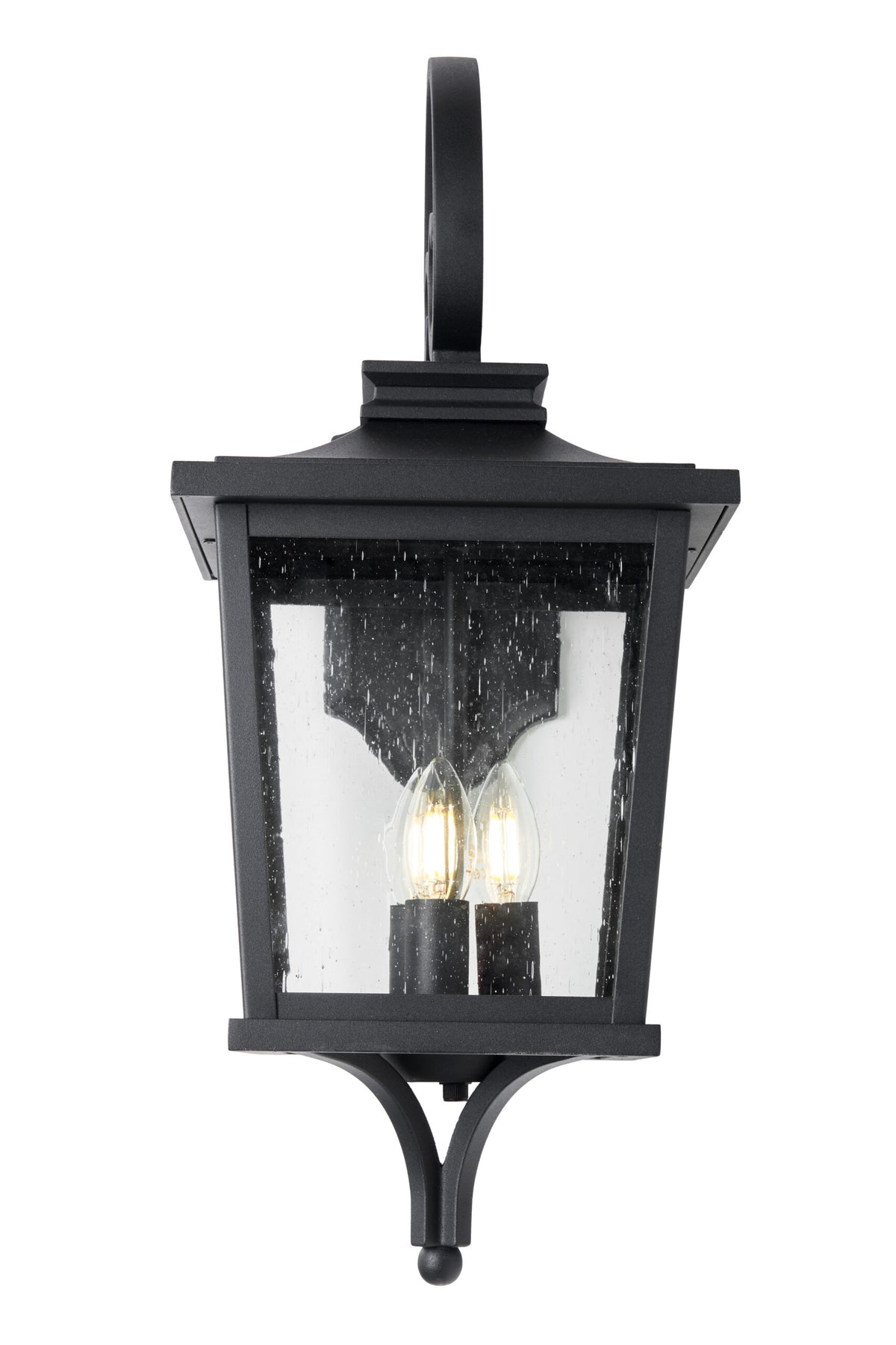 Brexton Extra Large 4 Panel Lantern Black