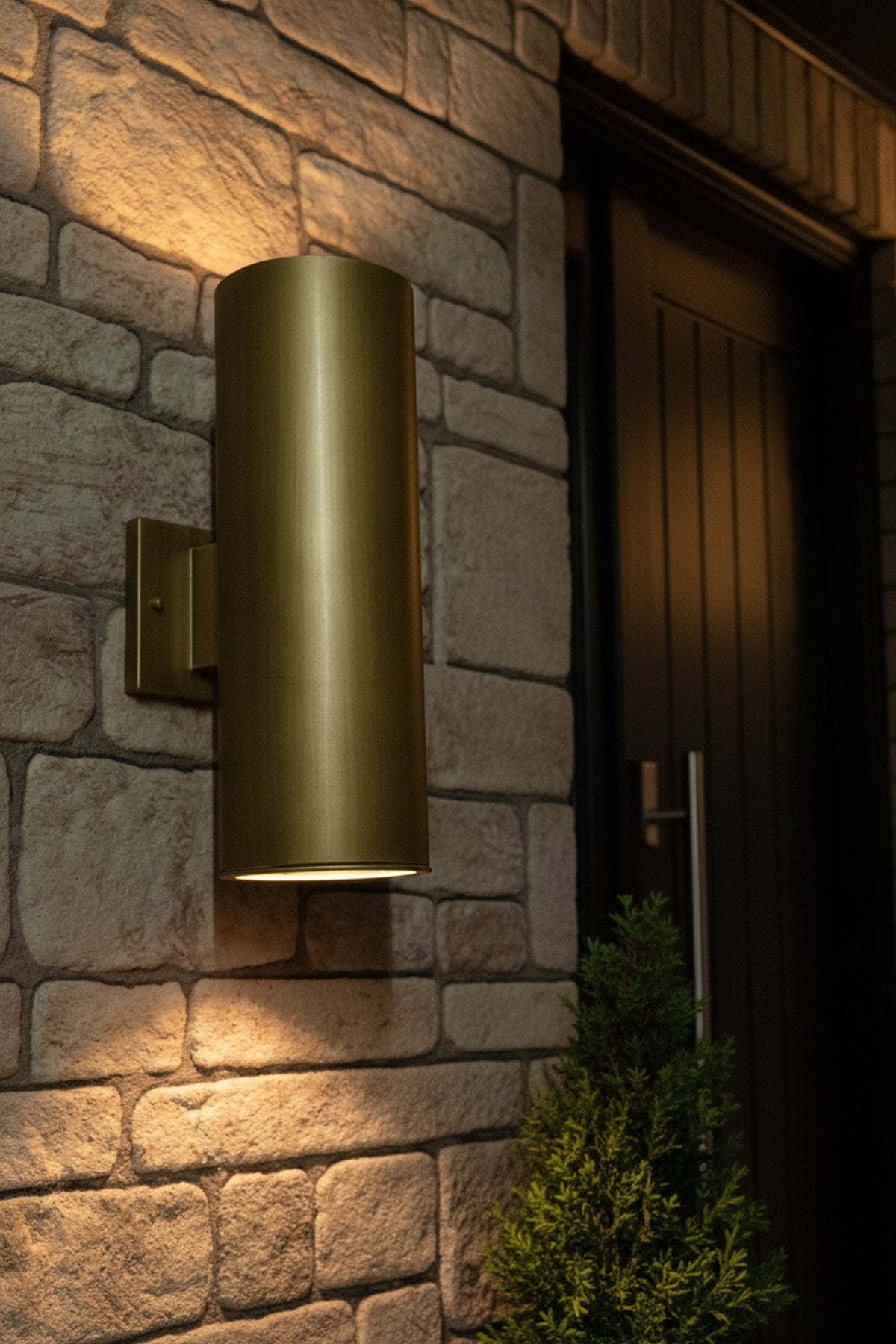 Raley Cylinder Up & Down light Gold