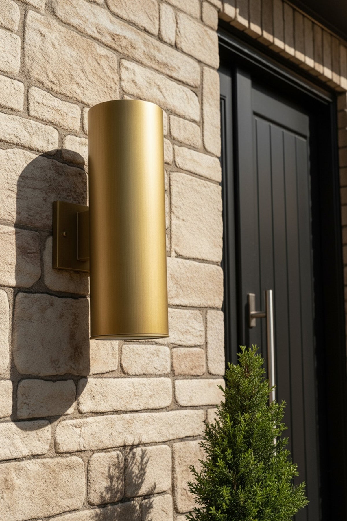 Raley Cylinder Up & Down light Gold