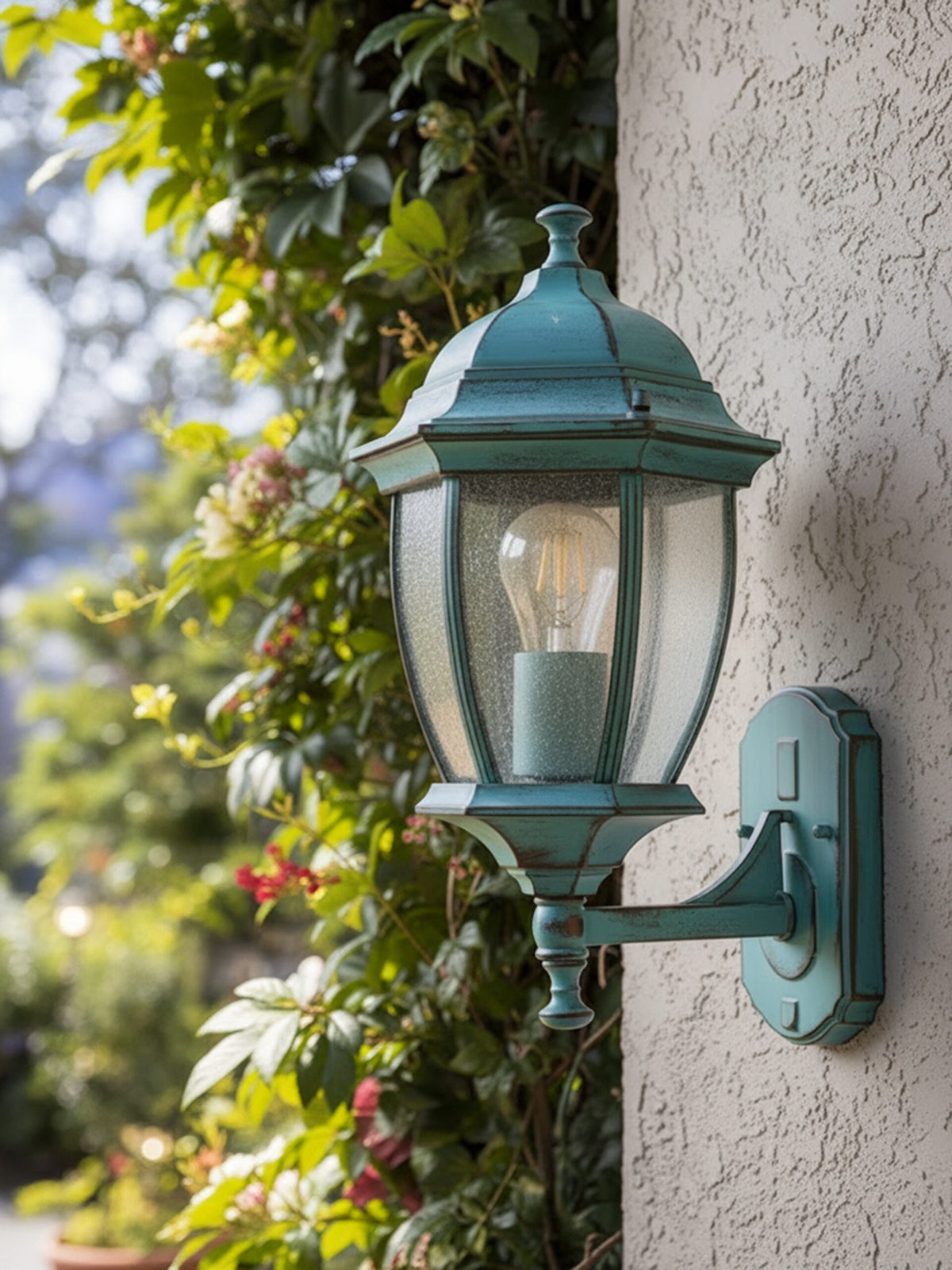 Travers Large Lantern Verdi Gris