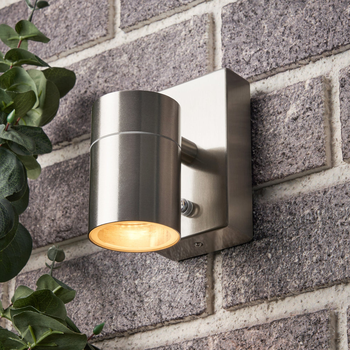 Leto IP65 Downlight GU10 with PhotoCell Stainless Steel