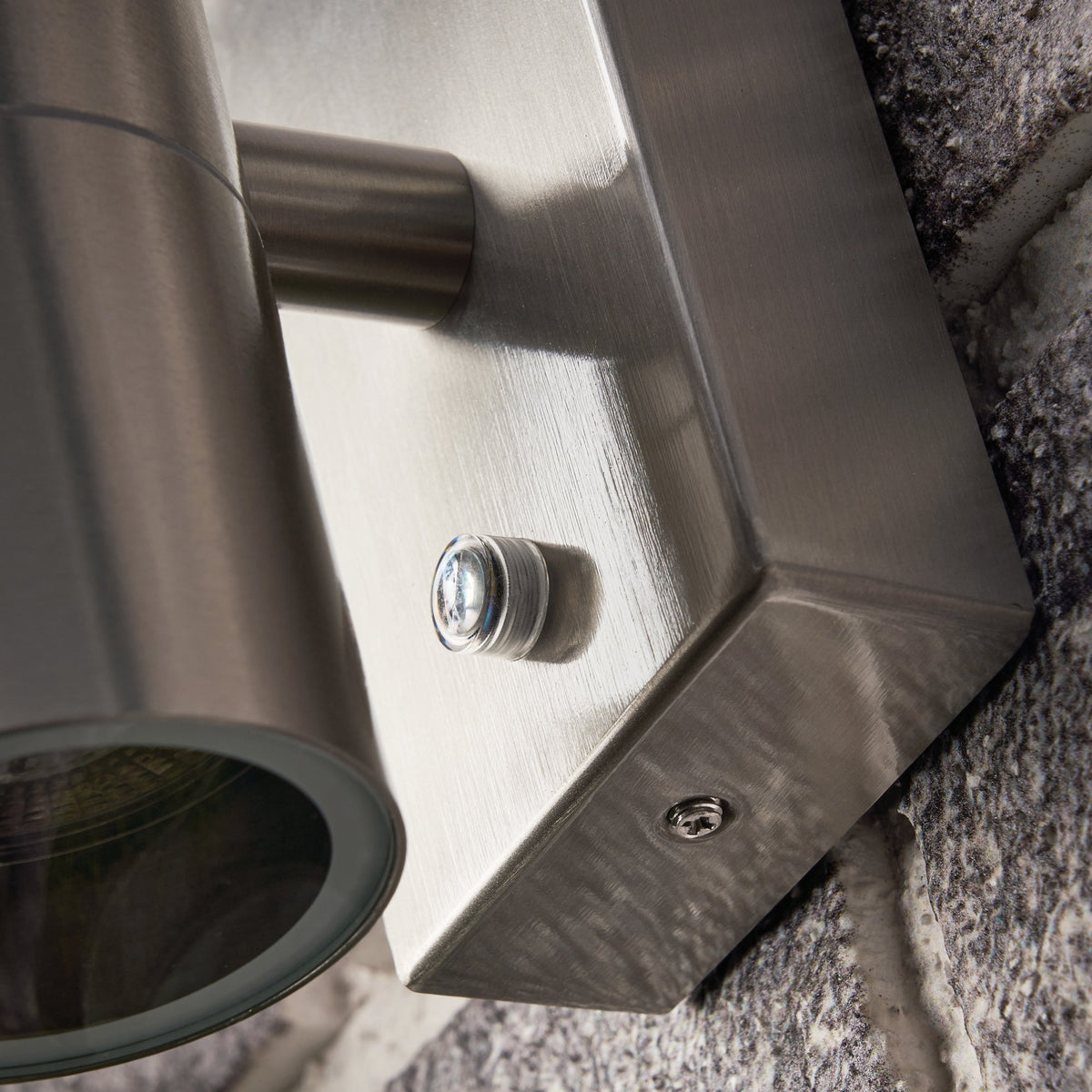 Leto IP65 Downlight GU10 with PhotoCell Stainless Steel