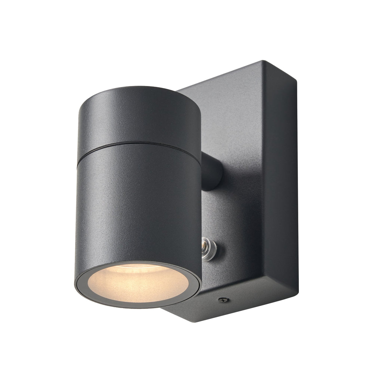Leto IP65 Downlight GU10 with PhotoCell Anthracite