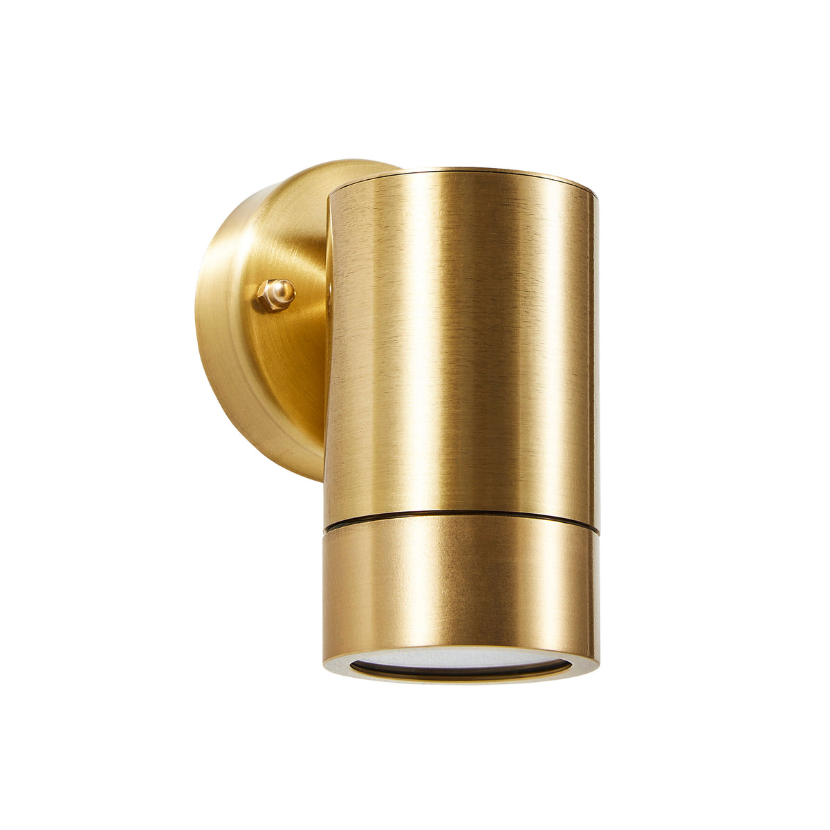 Brac Solid Brass Outdoor Up & Down Wall Light, Brass