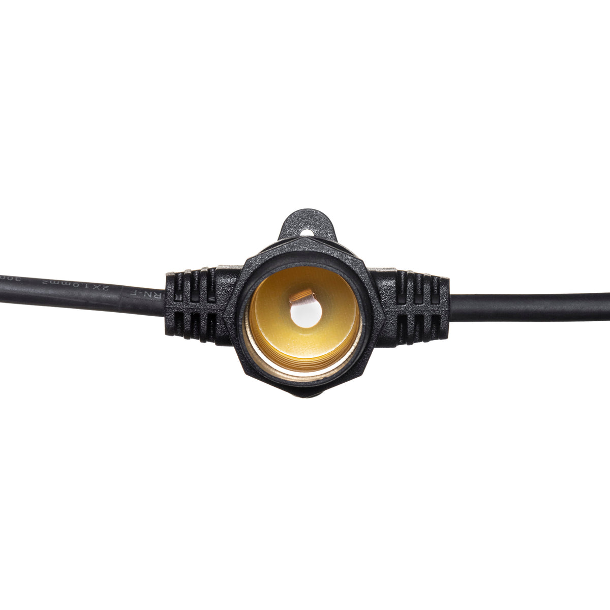 Hardy 20 Light Outdoor Festoon String Lights - Black