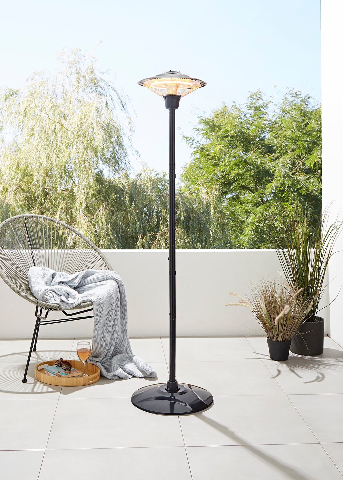 Coral - Floor Standing Patio Heater with Carbon Element