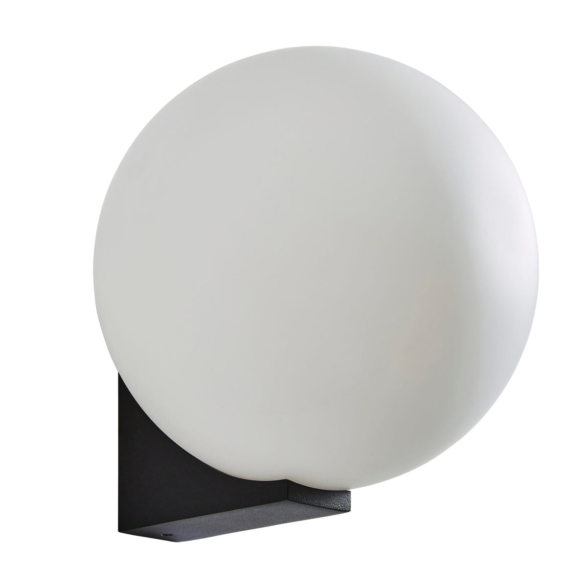 Thiva 1 Light Bathroom Wall Light - Textured Black