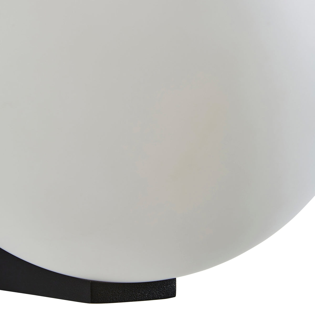 Thiva 1 Light Bathroom Wall Light - Textured Black