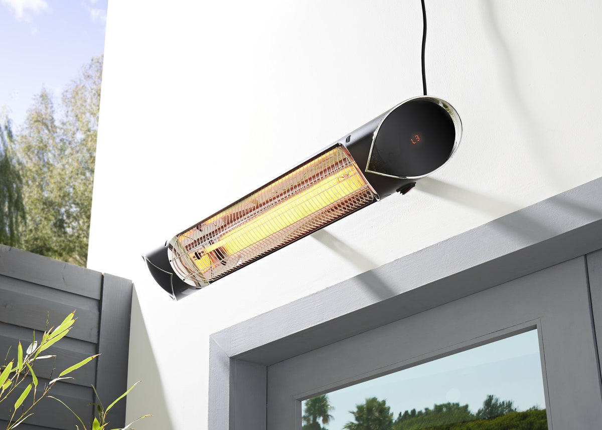 Indoor / Outdoor - Wall Mounted Patio Heater with 24hr timer