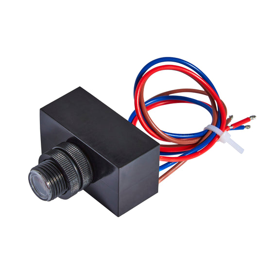 Adra Outdoor Dusk to Dawn Light Sensor - Black