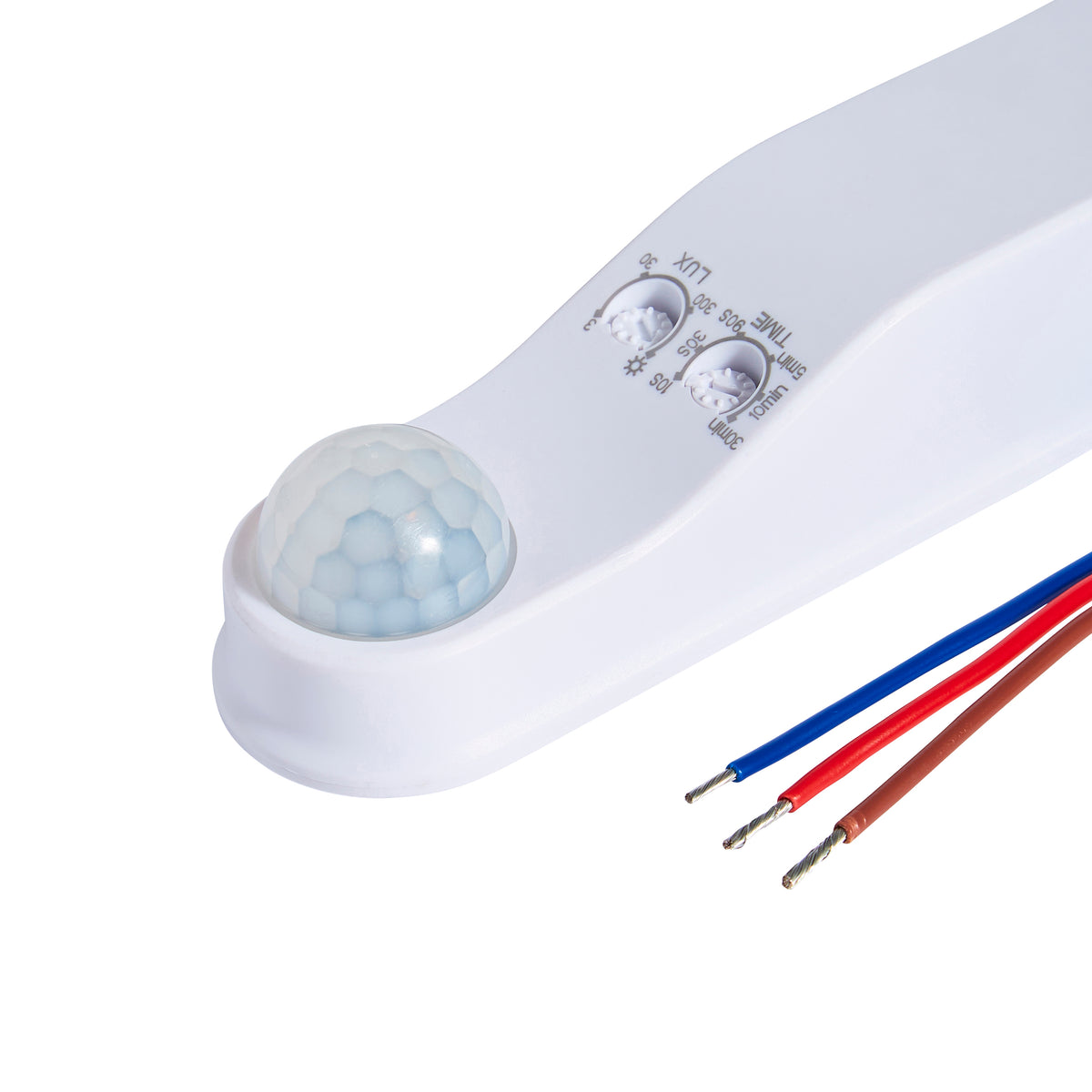Dion Infrared Batten Mount Motion Sensor - White