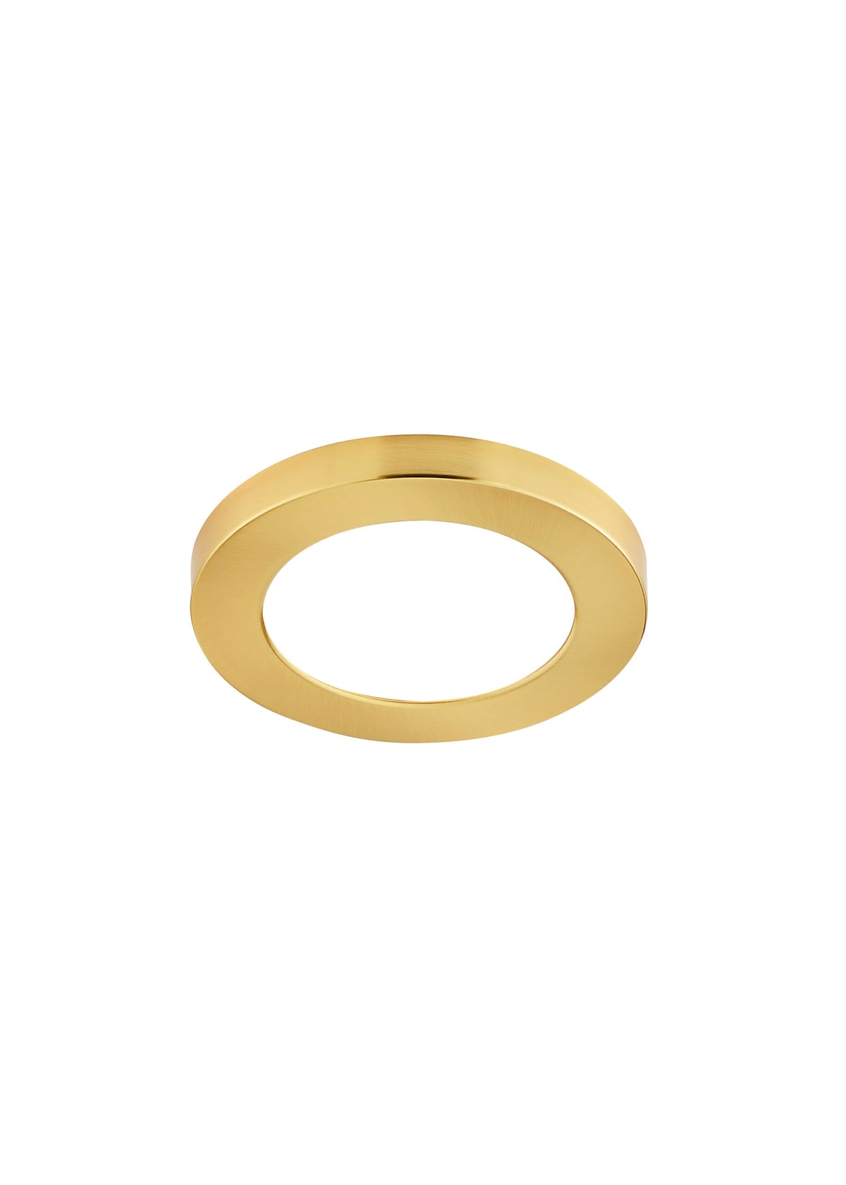 Tauri Magnetic Ring for 6 Watt LED Panel - Shiny Brass