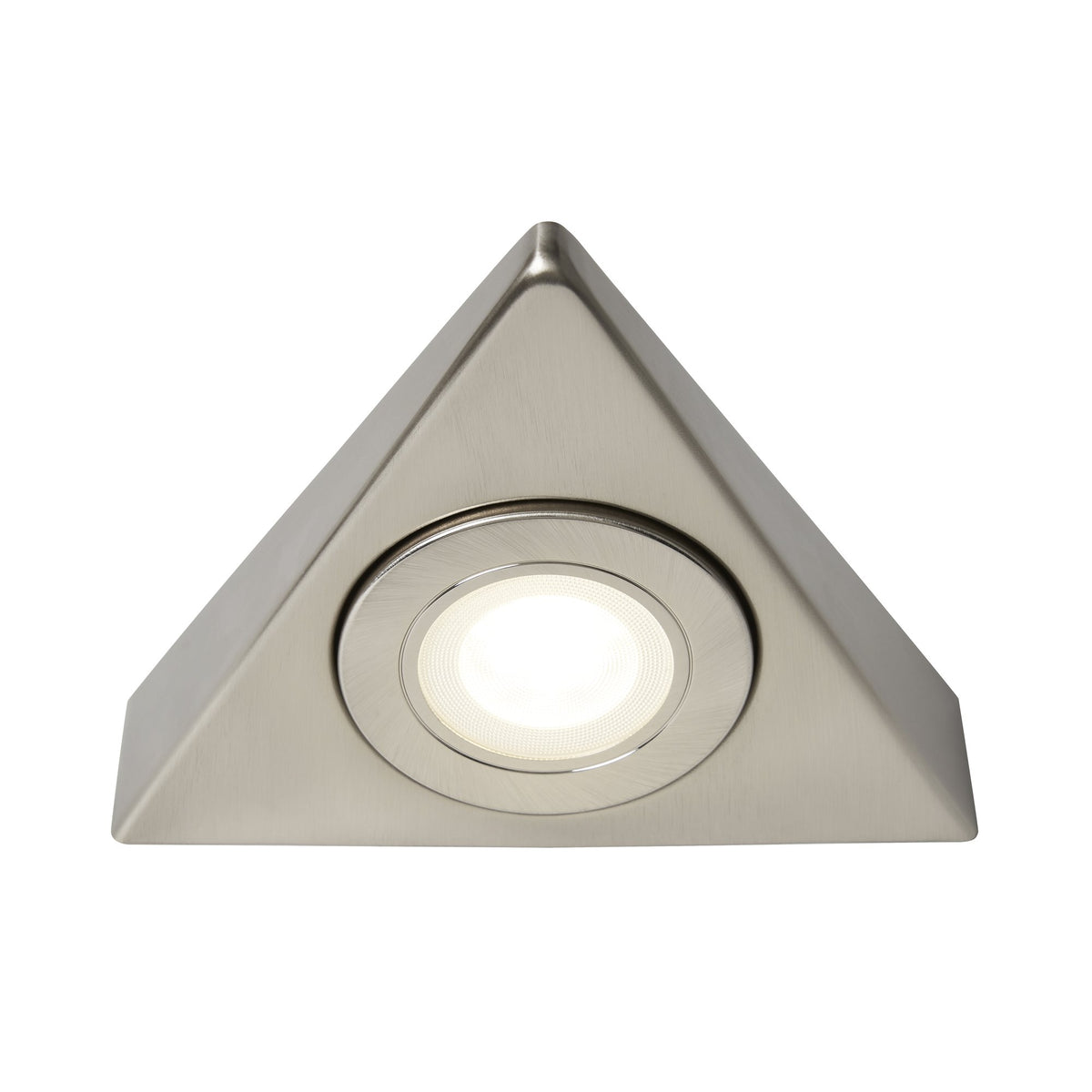 Faro LED CCT Triangle Under Cupboard Light Satin Nickel