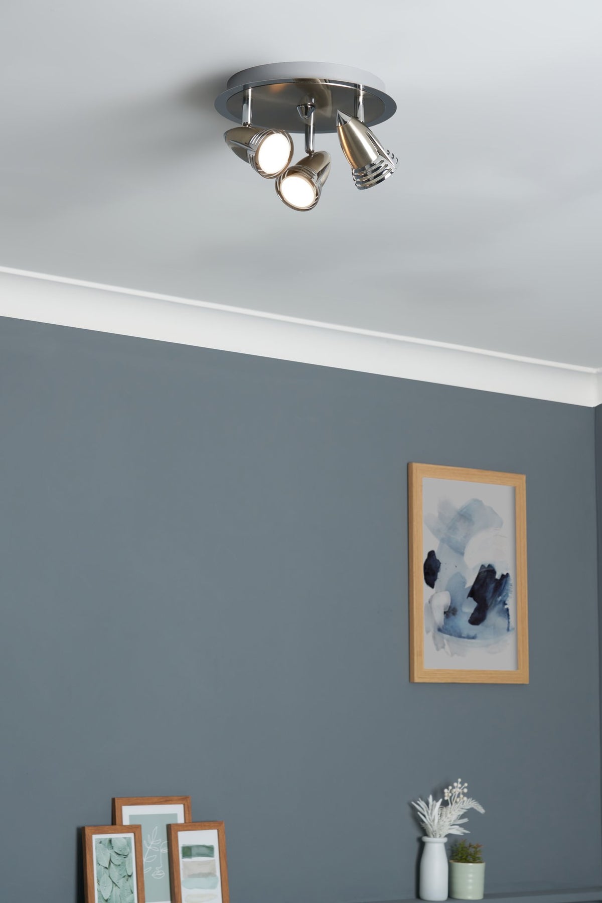 Elara Satin Nickel 3 light