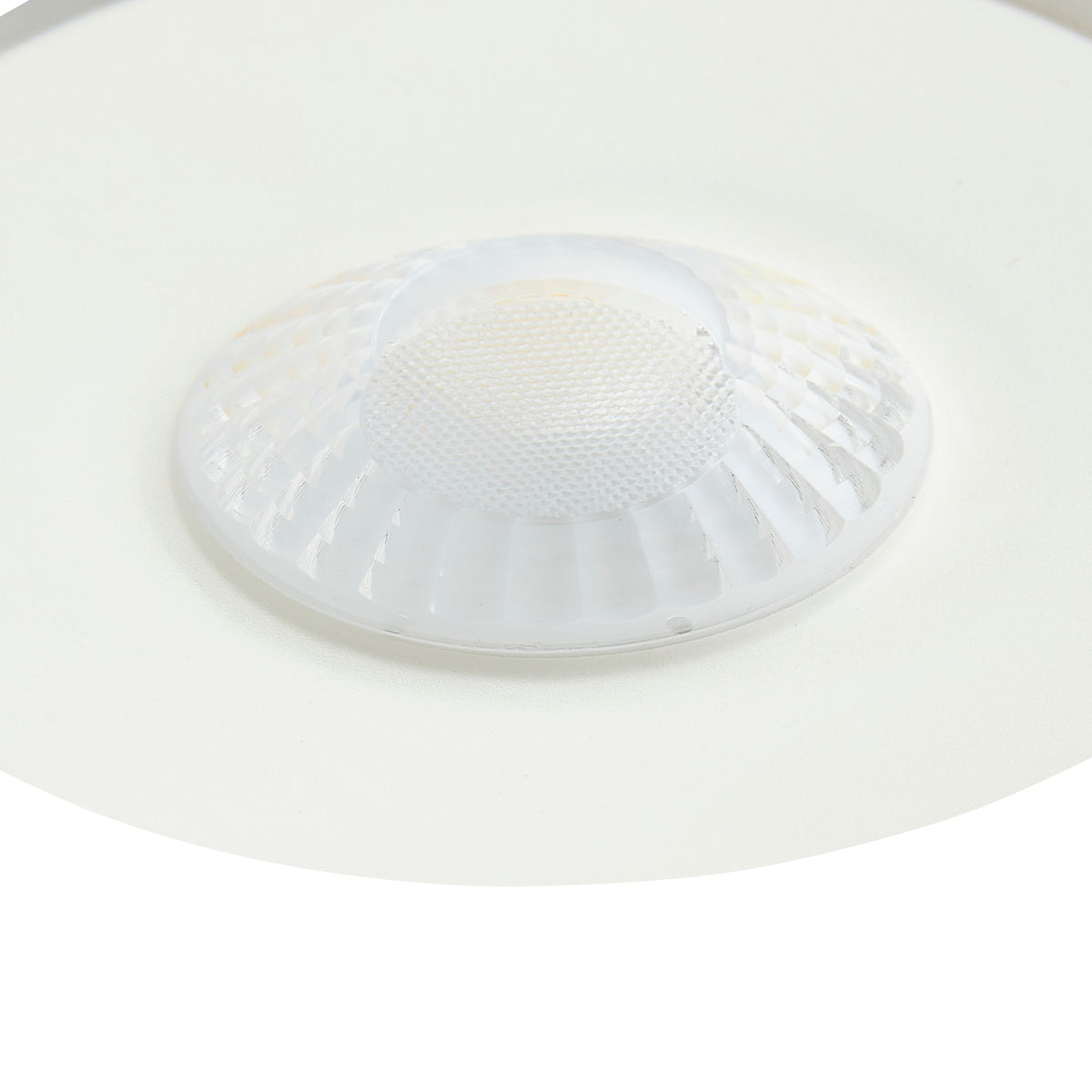Rhom Fixed LED Fire Rated IP65 Recessed Downlight - Matt White