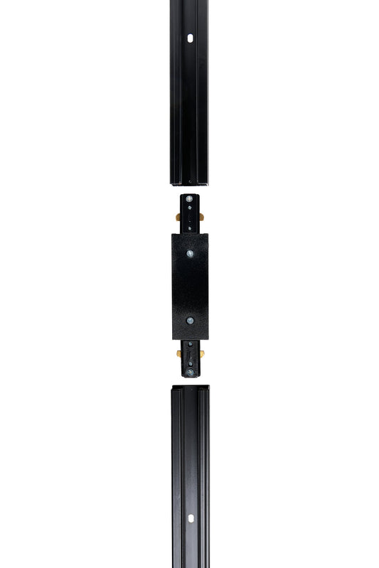 Tor Double Live End for Single Circuit Mains Track in Black
