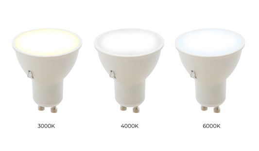 6w GU10 LED CCT Bulb 500 lumens